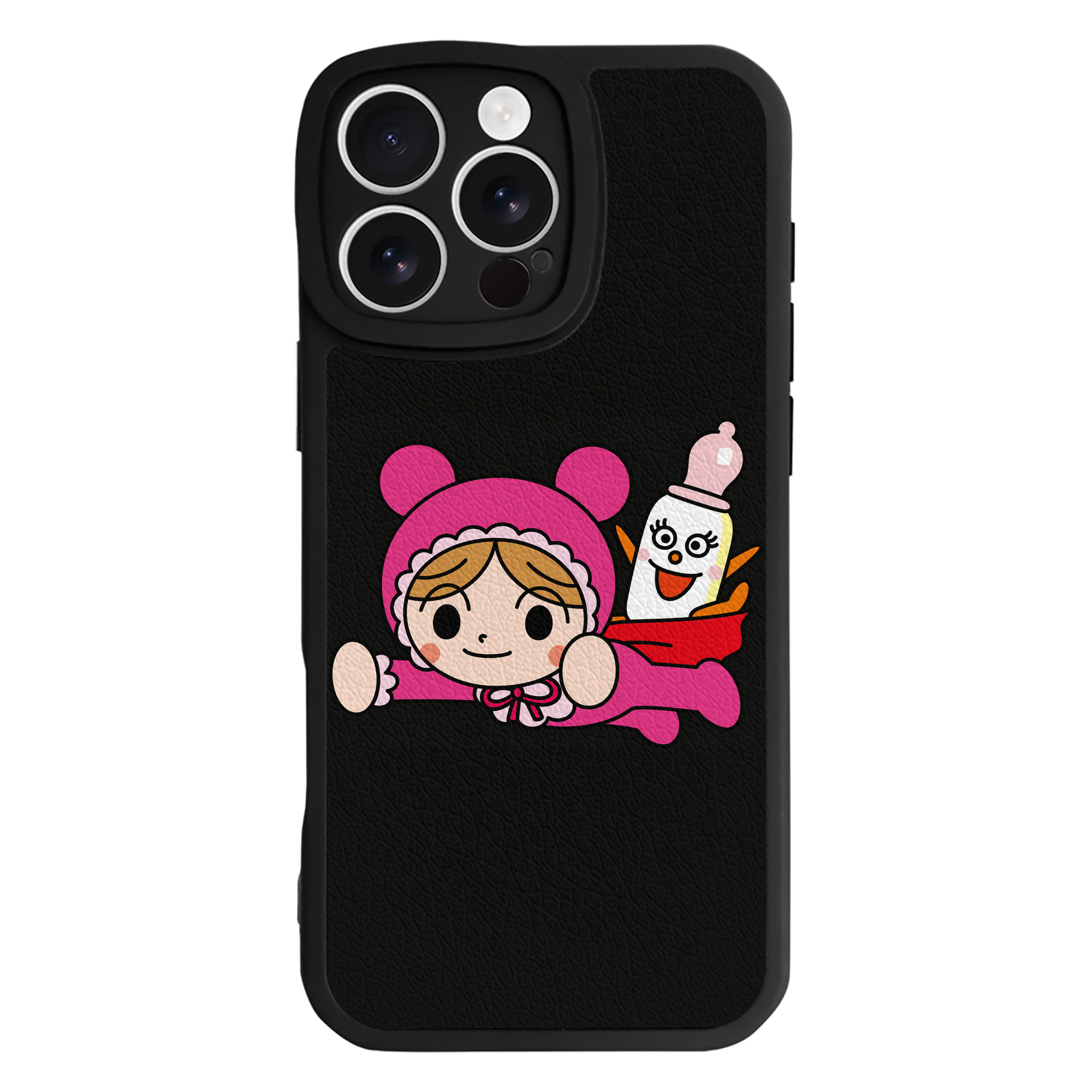（画像用） アンパンマン Anpanman 【iPhone 16シリーズ対応】シリコンスマホケース（レザー調） 材質：シリコン